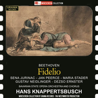 the album cover for Beethoven / Jurinac / Peerce / Knappertsbusch - Fidelio