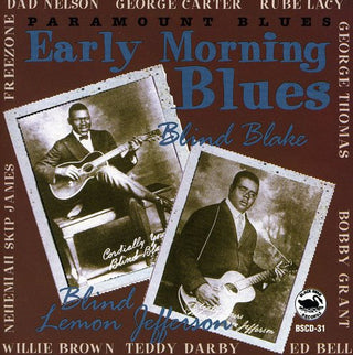 the album cover for Paramount Blues Early Morning Blues / Variou - Paramount Blues: Early Morning Blues