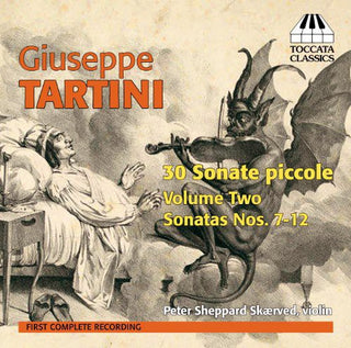 the album cover for Peter Sheppard Skaerved - 30 Sonate Piccole 2