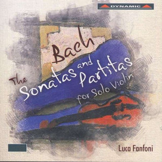 the album cover for Luca Fanfoni - Sonatas & Partitas