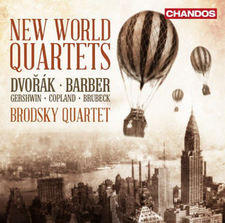 the album cover for Brodsky Quartet - New World Quartets