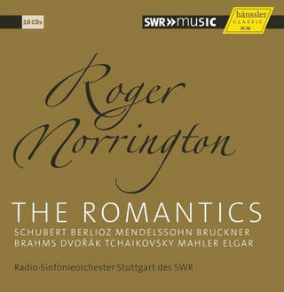 the album cover for Schubert / Radio-Sinfonieorchester Stuttgart Des - Norrington: The Romantics
