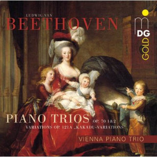 the album cover for Beethoven / Vienna Piano Trio - Piano Trios Op 70