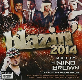 the album cover for Dj Nino Brown - Blazin' 2014
