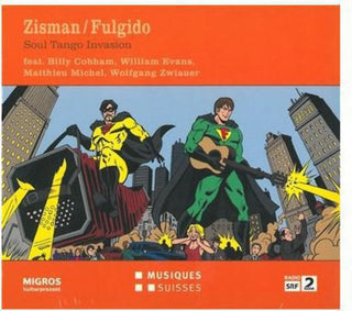 the album cover for Zisman - Soul Tango Invasion