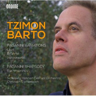 the album cover for Tzimon Barto - Tzimon Barto - Paganini Variations & Paganini