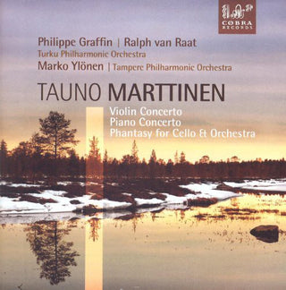 the album cover for Marttinen - Violin Concerto / Piano Concerto
