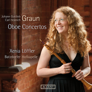 the album cover for Xenia Loffler - Oboe Concertos