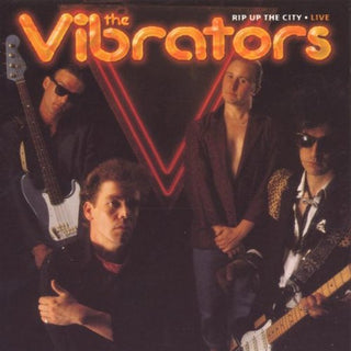 the album cover for Vibrators - Rip Up the City Live