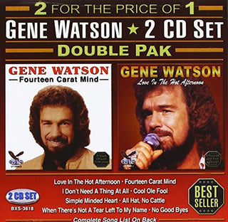 the album cover for Gene Watson - Double Pak