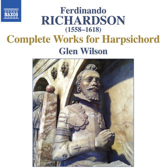 the album cover for Glen Wilson - Comp Works for Harpsichord