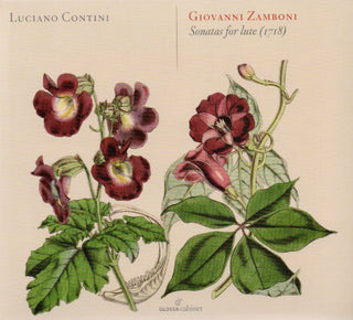 the album cover for Luciano Contini - Sonatas for Lute