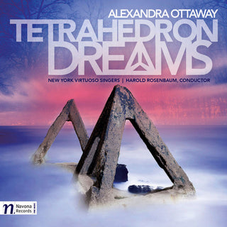 the album cover for Lucie Kaucka - Tetrahedron Dreams