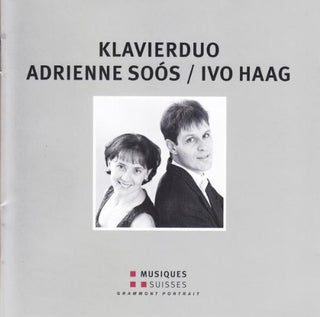 the album cover for Soos / Haag - Werke Fuer Klavierduo