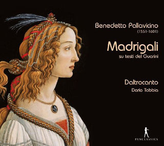 the album cover for Dario Tabbia - Madrigale Auf Texte Von Giovan