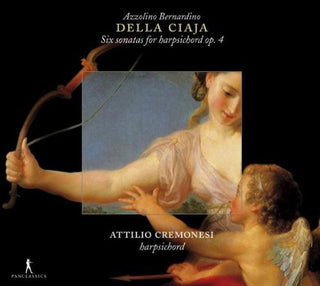 the album cover for Attilio Cremonesi - Cembalosonaten