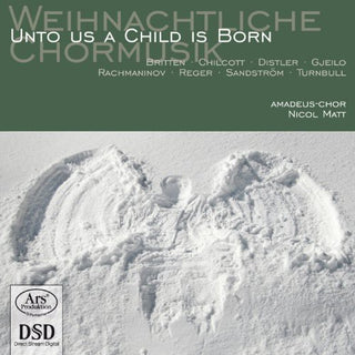 the album cover for Nicol Matt - Unto Us a Child Is Born
