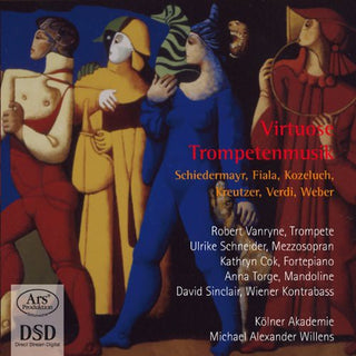 the album cover for J. Mattheson - Virtuoso Trumpet Concerto