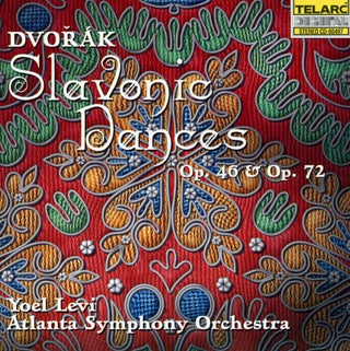 the album cover for Yoel Levi - Slavonic Dances Op 46 & Op 72