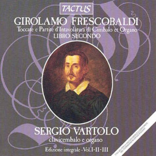 the album cover for Sergio Vartolo - Toccatas & Partitas