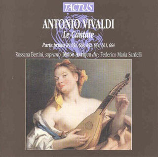 the album cover for Rossana Bertini - Le Cantate Per Sopran