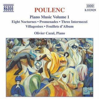 the album cover for Olivier Cazal - Piano Music 1