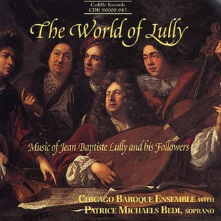 the album cover for Patrice Michaels Bedi - World of Lully