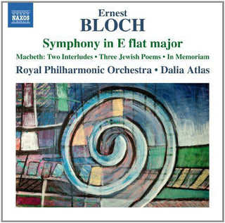 the album cover for Bloch - Sym in E-Flat Major