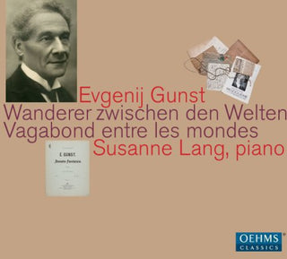 the album cover for Gunst - Works for Piano