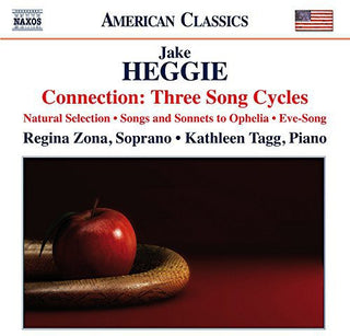 the album cover for Regina Zona - Connection: 3 Song Cycles