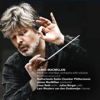 the album cover for Netherlands Radio Chamber Philharmonic - Works for Chamber Orchestra with Soloists
