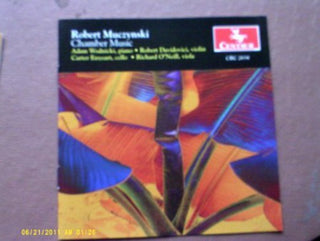 the album cover for Muczynski / Wodnicki / Davidovici / Enyeart - Chamber Music