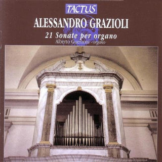 the album cover for Alberto Guerzoni - Organ Sonatas