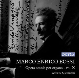 the album cover for Bossi - Complete Organ Works 10