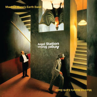 the album cover for Manfred Manns Earth Band - Angel Station