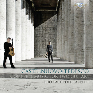 the album cover for Duo Pace Poli Cappelli - Complete Music for Two Guitars