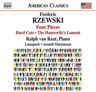 the album cover for Rzewski / Raat / Marinissen - Four Pieces