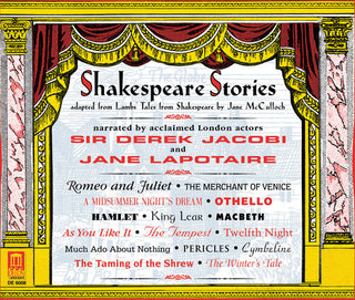 the album cover for Jacobi/Lapotaire - Shakespeare Stories