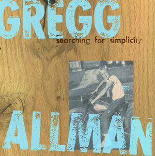 the album cover for Gregg Allman - Searching for Simplicity