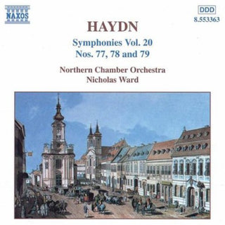 the album cover for Nicholas Ward - Symphonies 20