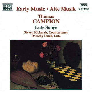 the album cover for T. Campion - Lute Songs