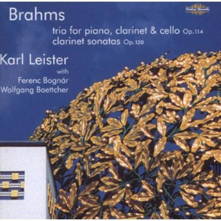 the album cover for M. REGER - Clarinet Sonatas in F minor & E-Flat