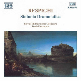 the album cover for Daniel Nazareth - Sinfonia Drammatica