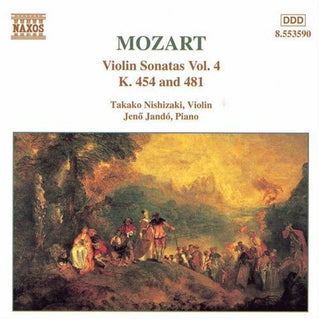 the album cover for JenÅ‘ JandÃ³ - Violin Sonatas 4