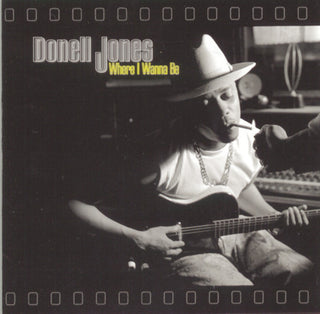 the album cover for Donell Jones - Where I Wanna Be