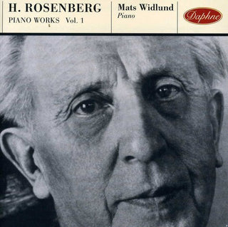 the album cover for Hilding Rosenberg - Piano Works 1