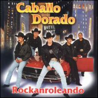 the album cover for Caballo Dorado - Rockanroleando