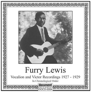 the album cover for Furry Lewis - Complete Vintage Recordings of Furry Lewis: 1927-1929