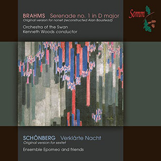 the album cover for Schonberg / Orchestra Of The Swan - Schonberg / Orchestra of the Swan : Music By Brahms & Schonberg