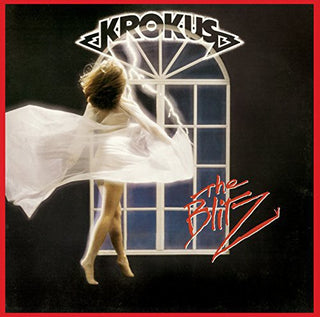 the album cover for Krokus - Blitz